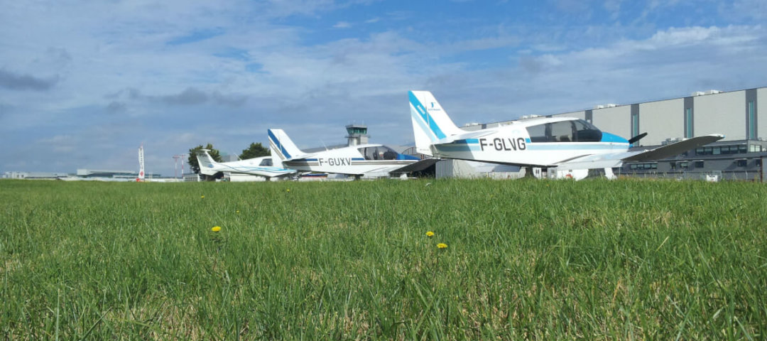 Les avions de l'aéroclub de l'estuaire